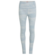 Colanți funcționali femei Icebreaker Women M 260 Tech Vertx H R Leg Chillwav albastru/alb Snow/Zincblue/J