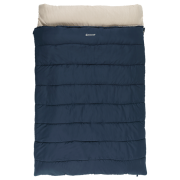 Sac de dormit tip pătură Outwell Contour Lux Double albastru închis Blue