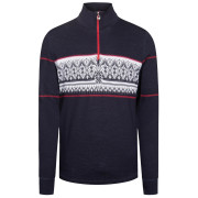 Pulover bărbați Dale of Norway Moritz Masc Basic Sweater albastru/alb Navy White Raspberry