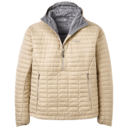 Geacă bărbați Rab Microlighter Pullover Down Hoody bej