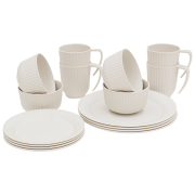 Set vase Outwell Delish 4 Person Dinner Set bej Sandstone