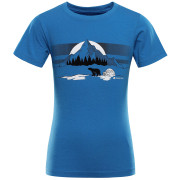 Tricou copii Alpine Pro Dallo 3 Brilliant Blue albastru BRILLIANT BLUE VARIANTA PC