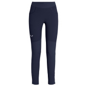 Pantaloni femei Salewa Agner Dst W Tights albastru închis