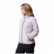 Hanorac femei Columbia Essential Hike™ Grid Fleece Full Zip violet Lavender Pearl, Black