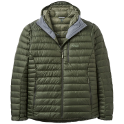 Geacă bărbați Rab Microlight Alpine Down Hoody verde Army
