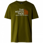 Tricou bărbați The North Face M S/S Rust 2 Tee verde