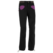 Pantaloni femei E9 Onda Story Women's negru Blackboard