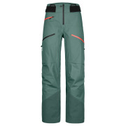 Pantaloni femei Ortovox 3L Deep Shell Pants W gri arctic grey