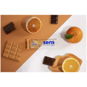 Baton din făină de greier Sens Ciocolată neagră cu portocale