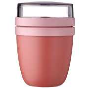 Cutie pentru gustări Mepal Ellipse Mini 300 + 120 ml roz Vivid Mauve