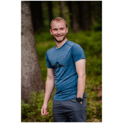 Tricou bărbați MOOA Merino Lyolite Highlander 150 Short