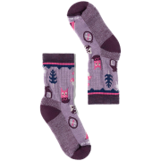 Șosete copii Smartwool Kids' Hike Light Cushion Critter Cache C violet Purple Dawn