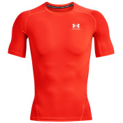 Tricou funcțional bărbați Under Armour HG Armour Comp SS roșu/alb Bolt Red / / White