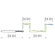 Buclă Climbing Technology Multi Chain Evo