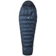 Sac de dormit de puf Fjällräven Keb Three Seasons Long albastru Navy
