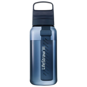 Sticlă cu filtru LifeStraw Go 2.0 Water Filter Bottle 1L albastru închis Aegean Sea