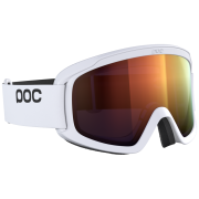 Ochelari de schi POC Opsin 2022 alb/portocaliu Hydrogen White/Partly Sunny Orange ONE