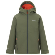 Geacă de iarnă copii Regatta Hillain Warm Lined Dark Khaki khaki DrkKhaTea