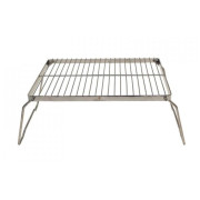 Grătar pliant Stabilotherm BBQ Grid Medium 23x34 cm argintiu