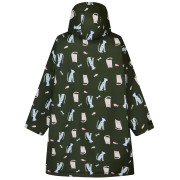Geacă impermeabilă pentru copii Regatta Junior Changing Robe Dark Khaki Cat Dog