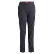 Pantaloni femei Craghoppers NosiLife Rif Stretch Cargo Trousers gri închis Dark Iron