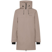 Geacă softshell pentru femei Didriksons Eris Wns Parka bej Ash Brown
