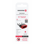 Adaptor Swissten Dataguard With Data Blocking USB-A (Male) / USB-C (Female)