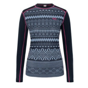 Tricou femei Kari Traa Live Ls albastru ROYA / DARK NAVY BLUE