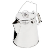 Filtru pentru cafea GSI Outdoors Glacier Stainless 8 Cup Percolator argintiu