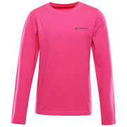 Tricou copii Alpine Pro Louso Pink roz RŮŽOVÁ