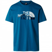 Tricou bărbați The North Face M S/S Mountain Line Tee albastru