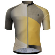 Tricou de ciclism bărbați Dare 2b Lightning Short Sleeve Printed Jersey verde/gri BoaGradPrint