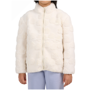 Hanorac copii 4F Fleece F494 Off White alb Off White