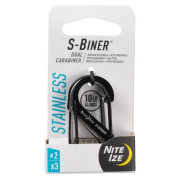 Carbinieră auxiliară Nite Ize S-Biner Stainless Steel #3