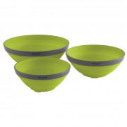  Set de boluri Outwell  Collaps Bowl Set verde lime green