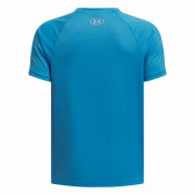 Tricou copii Under Armour Tech Split Wordmark SS-BLU
