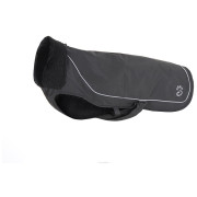 Pelerină de ploaie pentru câini Mountain Paws Fleece-Lined Dog Raincoat negru Black