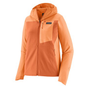 Geacă softshell pentru femei Patagonia R1 CrossStrata Hoody