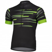 Tricou de ciclism bărbați Etape Energy negru/verde