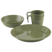 Set veselă pentru 2 persoane Easy Camp Moss 2 Dine Set verde