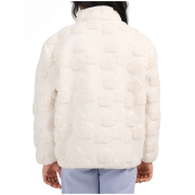 Hanorac copii 4F Fleece F494 Off White