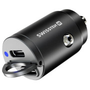 Adaptor auto Swissten Car Charger 45W negru Black