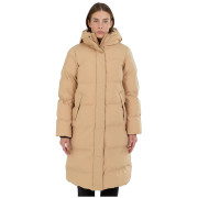 Geacă lungă de iarnă femei Fundango Cosycoat Long Padded Jacket galben gold