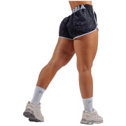 Pantaloni scurți femei Nebbia Leopard Training Shorts Primal negru BLACK LEOPARD