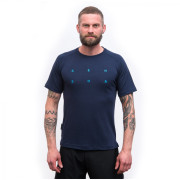 Tricou funcțional bărbați Sensor Merino Blend Typo