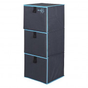 Dulap Bo-Camp Folding Cupboard 3 gri/albastru