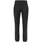 Pantaloni femei Salewa Sella Dst Hyb Pant W negru black out