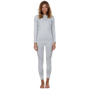 Lenjerie termică femei Fundango Seamless Baselayer Set alb ivory