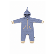 Salopetă copii DucKsday Polar Fleece Twin/Blue albastru Blue/Sand