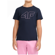 Tricou copii 4F Tshirt F3602 Navy albastru închis Navy